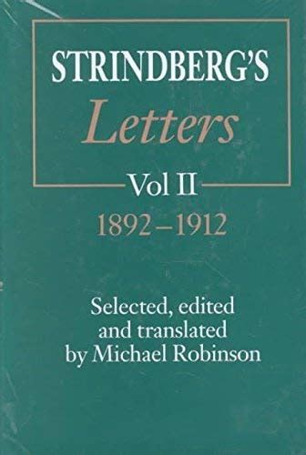 Buy Strindberg: Strindberg′s Letters: The Set: vol 1 & 2 Book Online at ...
