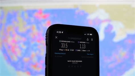 Mobile Data Speed Test 的图像结果