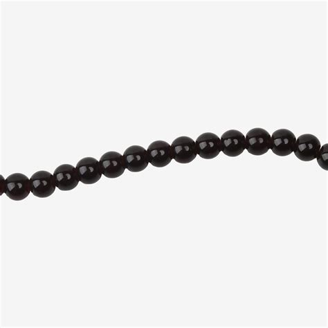 Glass Bead Round Burgundy 8mm 35beads 1string – Itsy Bitsy