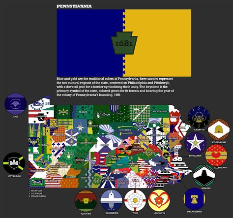 [Unofficial] Revised Flags of Pennsylvania : r/vexillology