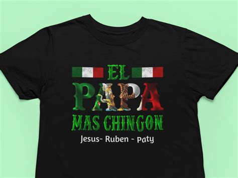 El Papa Mas Chingon Del Mundo Personalized Shirt, Fathers Day Shirt in ...