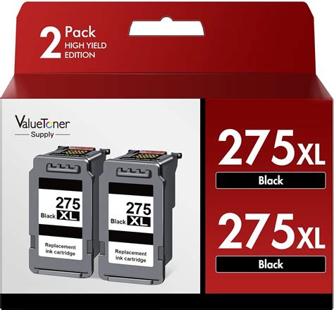 Valuetoner Supply Ink Cartridges Replacement for Canon 275XL 275 XL PG ...