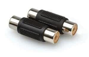 SeCro 2RCA Female to 2RCA Female Coupler Female Jack Connector Audio ...