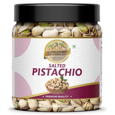 Mewa Manwar Pistachio with Shell, Natural Kernals With Shell, Rich in ...