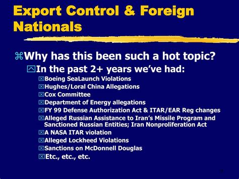 Image result for Export Control Foreign Person