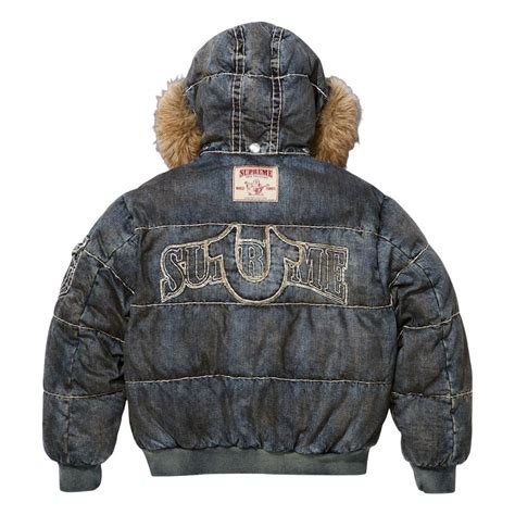 Kurtka Supreme x True Religion Puffer Jacket - KICKS ZONE