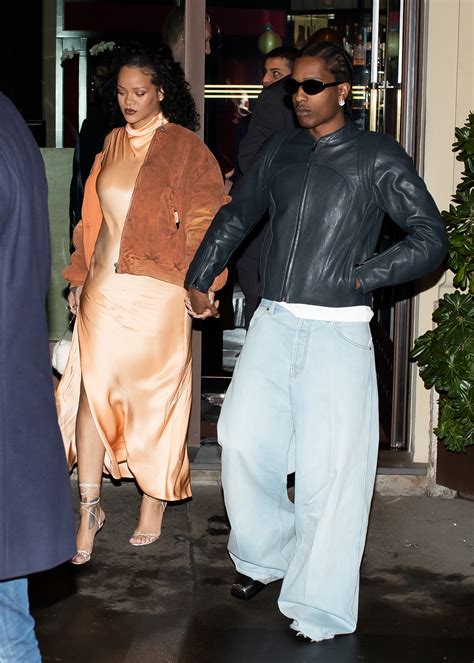 Rihanna Shows Off Baby Bump in Milan With ASAP Rocky: Pics | Us Weekly