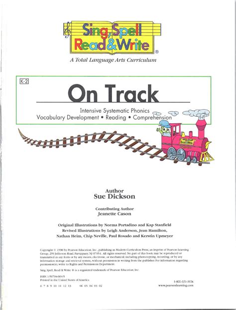 On Track, Sing Spell Read and Write – Aloha Braille & Company