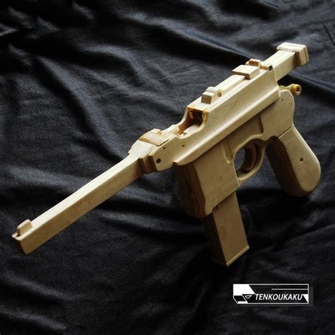 Blowback Rubber Band Gun with Ejection Function・Mauser Type（English ...