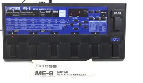 Lot - Boss Multi-Effects Guitar Pedal