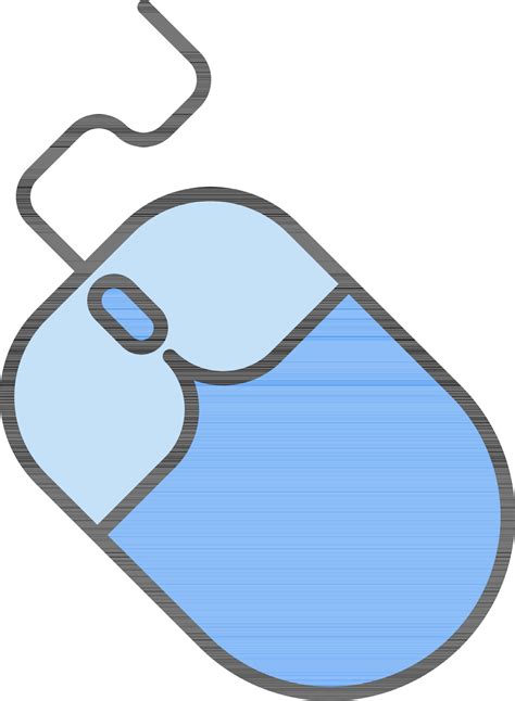 Blue Computer Mouse Vector 的图像结果
