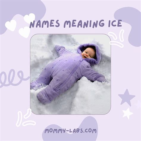 Names Meaning Ice - 100+ Cool Winter-Inspired Names