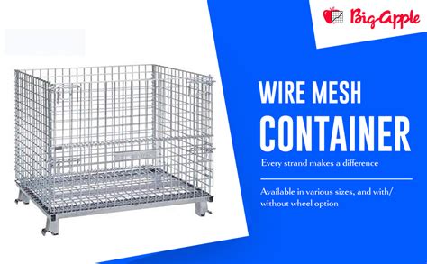 Bigapple Heavy Weight King Foldable galvanized Collapsible Wire Mesh ...