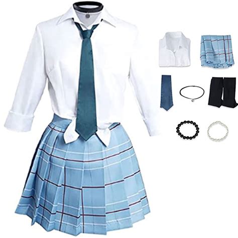 Buy Marin Kitagawa Cosplay My Dress Up Darling Costume Japanese School ...
