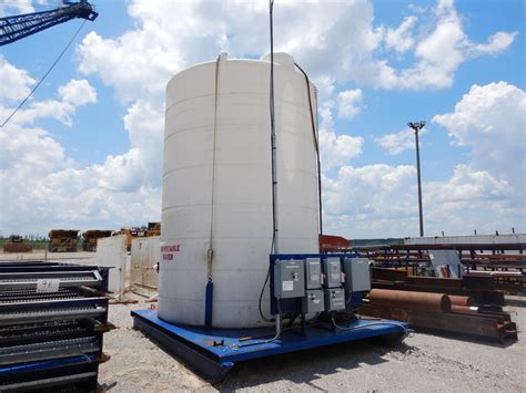 10,000 Gallon Water Tank Tank - Asphalt / Storage / Fuel - J.M. Wood ...