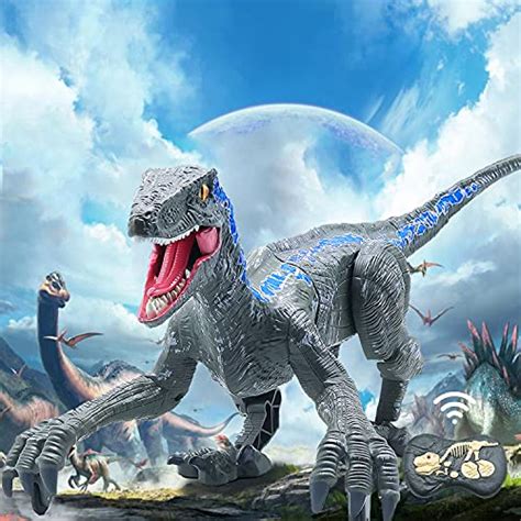 Buy Dinosaur Toys, RC Robot Jurassic World Dinosaur Toys Walking 30M ...