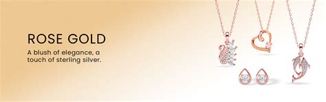 Buy Radiant Rose Gold Plated 925 Silver Jewellery Online – CLARA