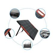 Buy Foldable 100W 18V Monocrystalline Solar Panels with 2 USB Ports 1 ...