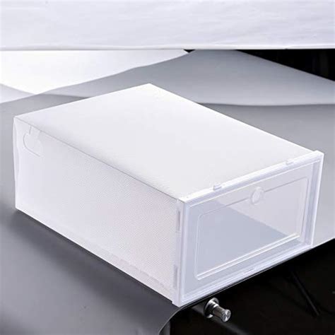 ZRSJ Waterproof Flip Shoe Box, Thickened Transparent | Ubuy India