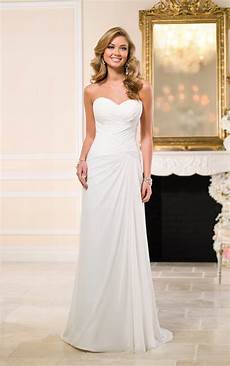 Wedding Gown For by Traditional Chiffon Sheath Bridal Gown Stella York Wedding Gown For