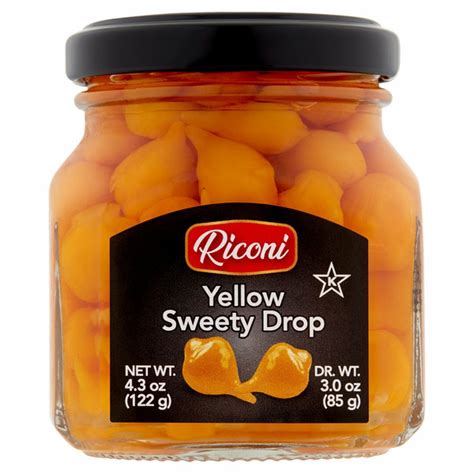 Riconi Yellow Sweety Drop Peppers (4.3 oz) Delivery or Pickup Near Me ...
