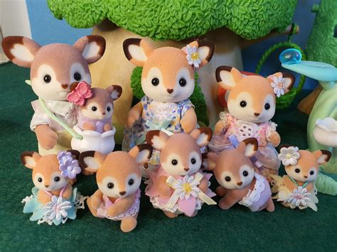 Willow Deer Family- Sylvanian Families in 2025 | Familie, Miniaturen, Puppenhäuser