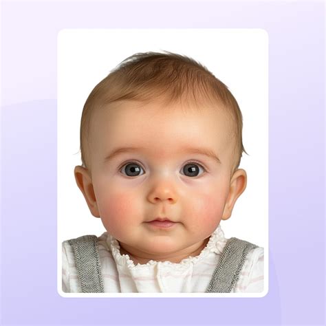 Baby passport photo [requirements, examples & online tool]