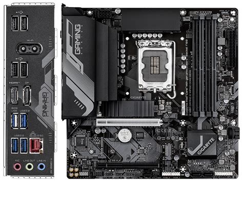 B760M GAMING X WIFI6E DDR4 GEN5 Key Features | Motherboard - GIGABYTE India