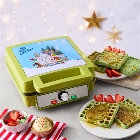 The Grinch | The Grinch™ 4-Portion Waffle Maker | Studio