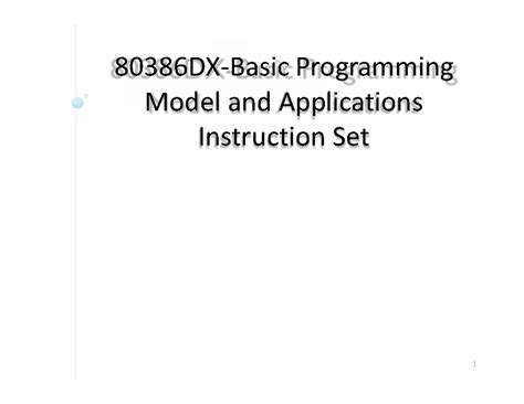 SPPU Microprocessor Unit 1 Notes: Microprocessor Basics and ...