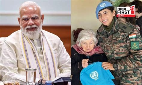 PM Modi congratulates Major Abhilasha Barak for receiving UN Military ...