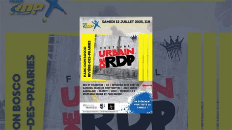 Festival urbain de RDP – 2025, Parc Don Bosco 12600 avenue Rita-Levi ...