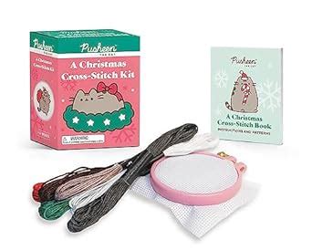 Buy Pusheen: A Christmas Cross-Stitch Kit (Beginners) Book Online at ...