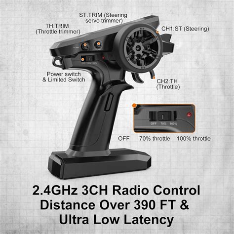 Buy Jetwood 1:16 4X4 Brushless Fast RC Cars for Adults, Max 42mph Hobby ...