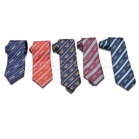 School Ties - Single Logo Ties Manufacturer from Ludhiana