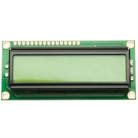 16x2 (1602) Character Green Backlight LCD Display buy online at Best ...