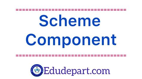 PFMS Schemes Component 2025-26 - Edudepart