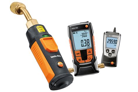 Absolute pressure meters from Testo