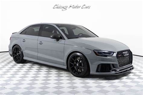 Used 2019 Audi RS3 2.5T Quattro Stunning Nardo Gray! Iroz IMS 1000 Build! Technology Pkg! Loaded ...