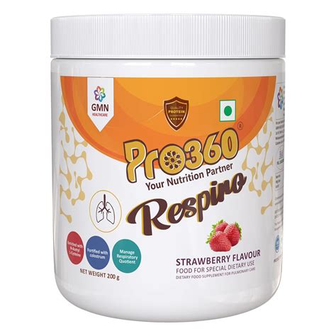 Pro360 Respiro Nutritional Protein Supplement with N-Acetyl L-Cysteine ...