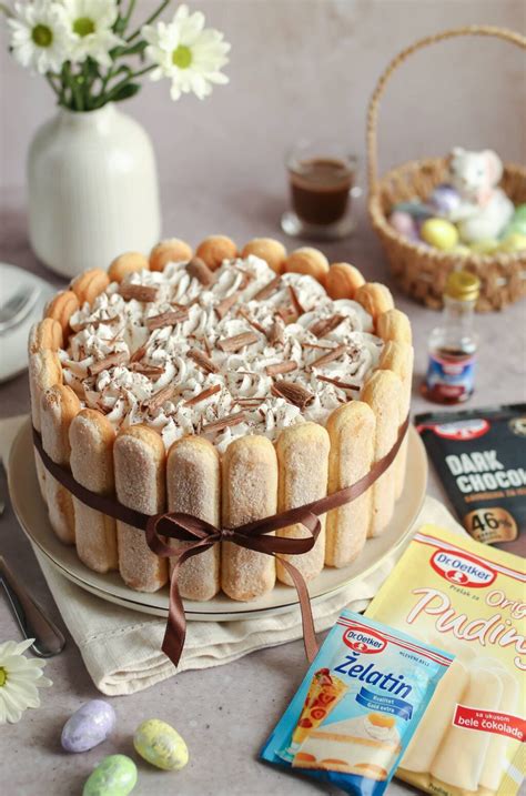 Šarlota od kafe i čokolade - Mystic Cakes