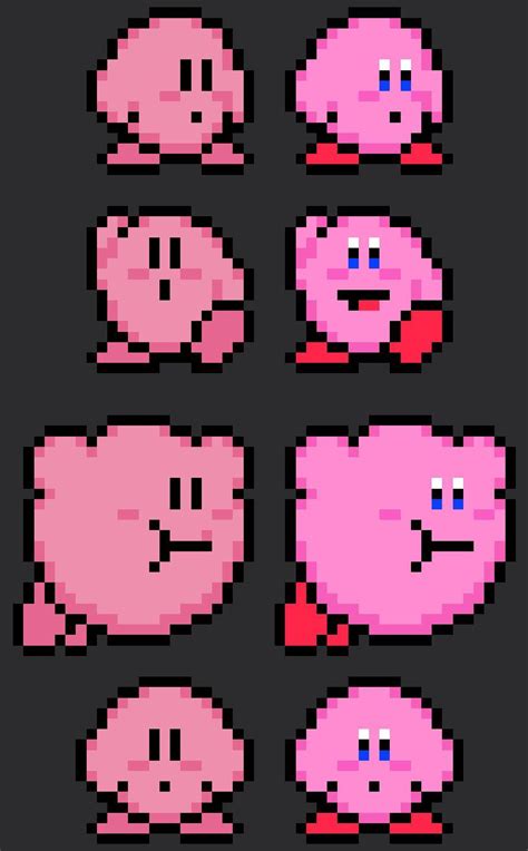 Kirby 8 Bit Sprite
