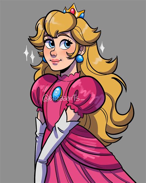 Princess Peach Fan Art