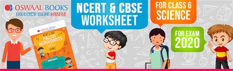 Oswaal NCERT & CBSE Pullout Worksheets Science Class 6 (For 2021 Exam ...
