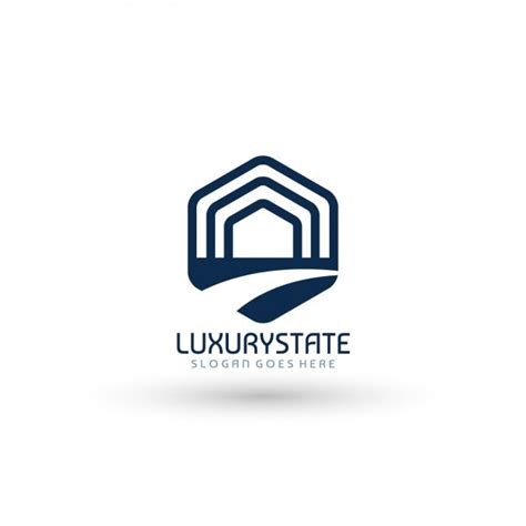Luxury Real Estate Logo-Vorlage | Premium Vektor