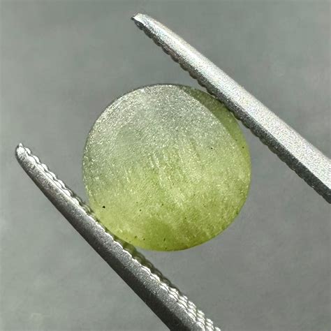 Amianthus Inclusions Quartz Cat's-eye 6.9×6.9mm 1.53ct Brazil | One Loose