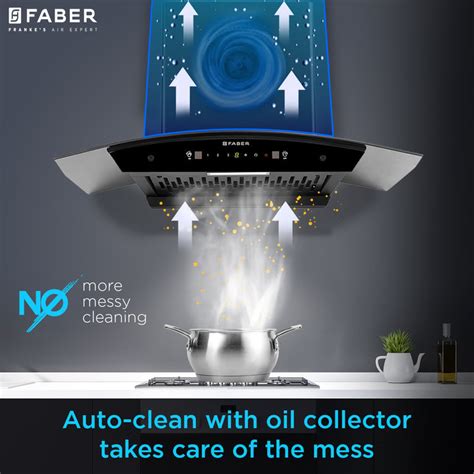 Faber 75cm Chimney - Kitchen Chimney 75cm - Buy Filter less Auto Clean ...