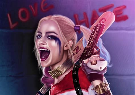 Harley Quinn Artwork 3 Wallpaper,HD Artist Wallpapers,4k Wallpapers ...
