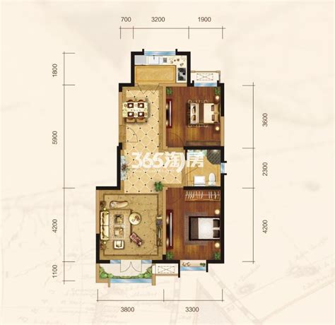 现代风格二居室装修案例，87平米的房子装修多少钱？ - 房天下装修知识