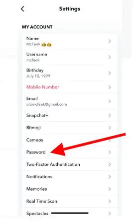 Image result for Snapchat Set Password